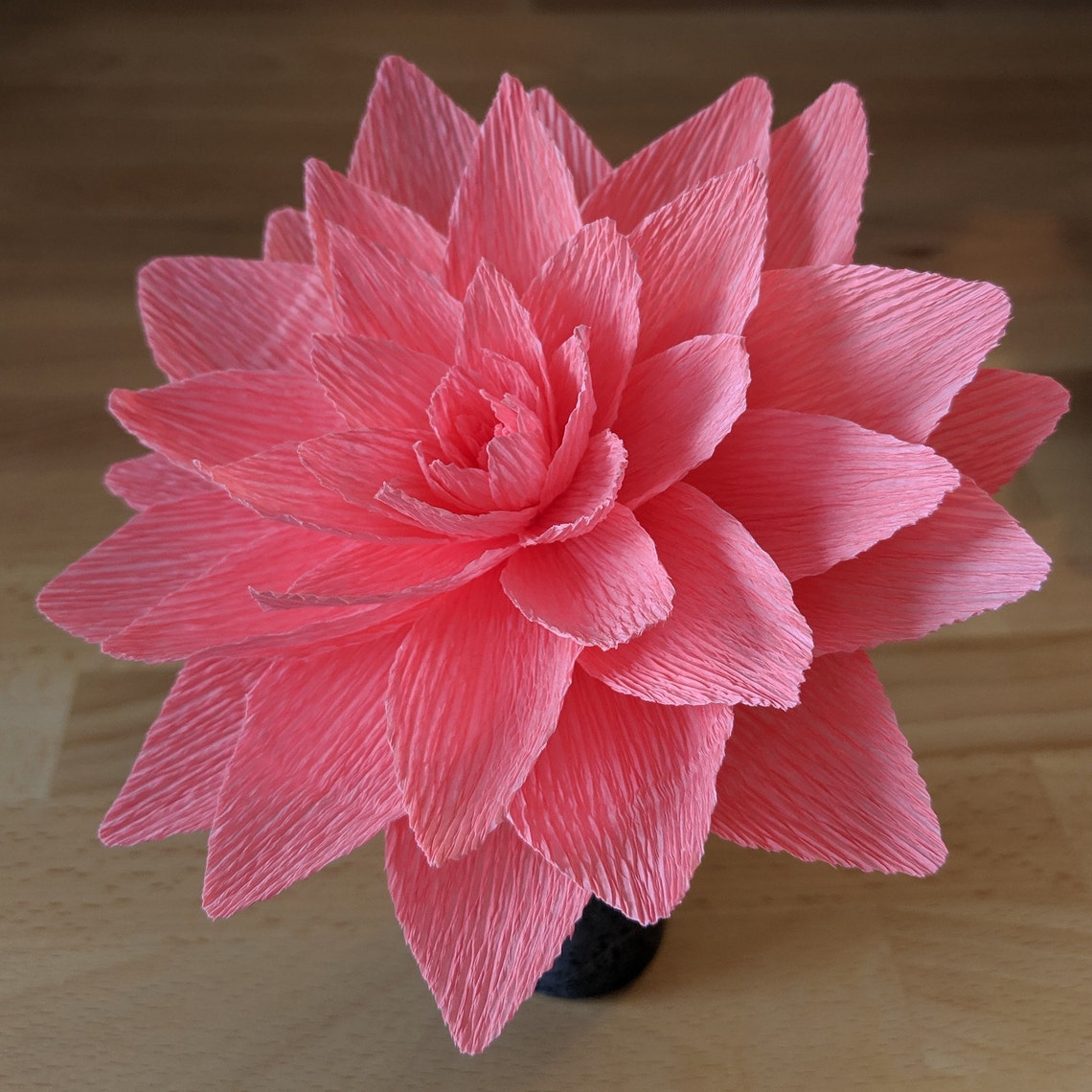 Downloadable Crepe Paper Dahlia Template/pdf Printable - Etsy