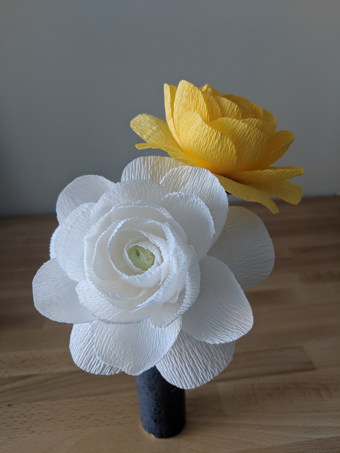 Downloadable Crepe Paper Ranunculus Template/pdf Printable Etsy