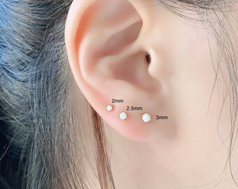 Stud Earrings,Sterling Silver Stud Earrings,Tiny Stud Earrings,Minimalist Earrings,Earrings Studs,Earring Findings,Butterfly Earrings ZE392