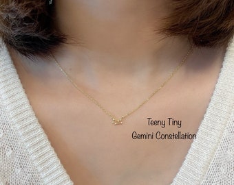 Gemini Constellation Necklace - Etsy