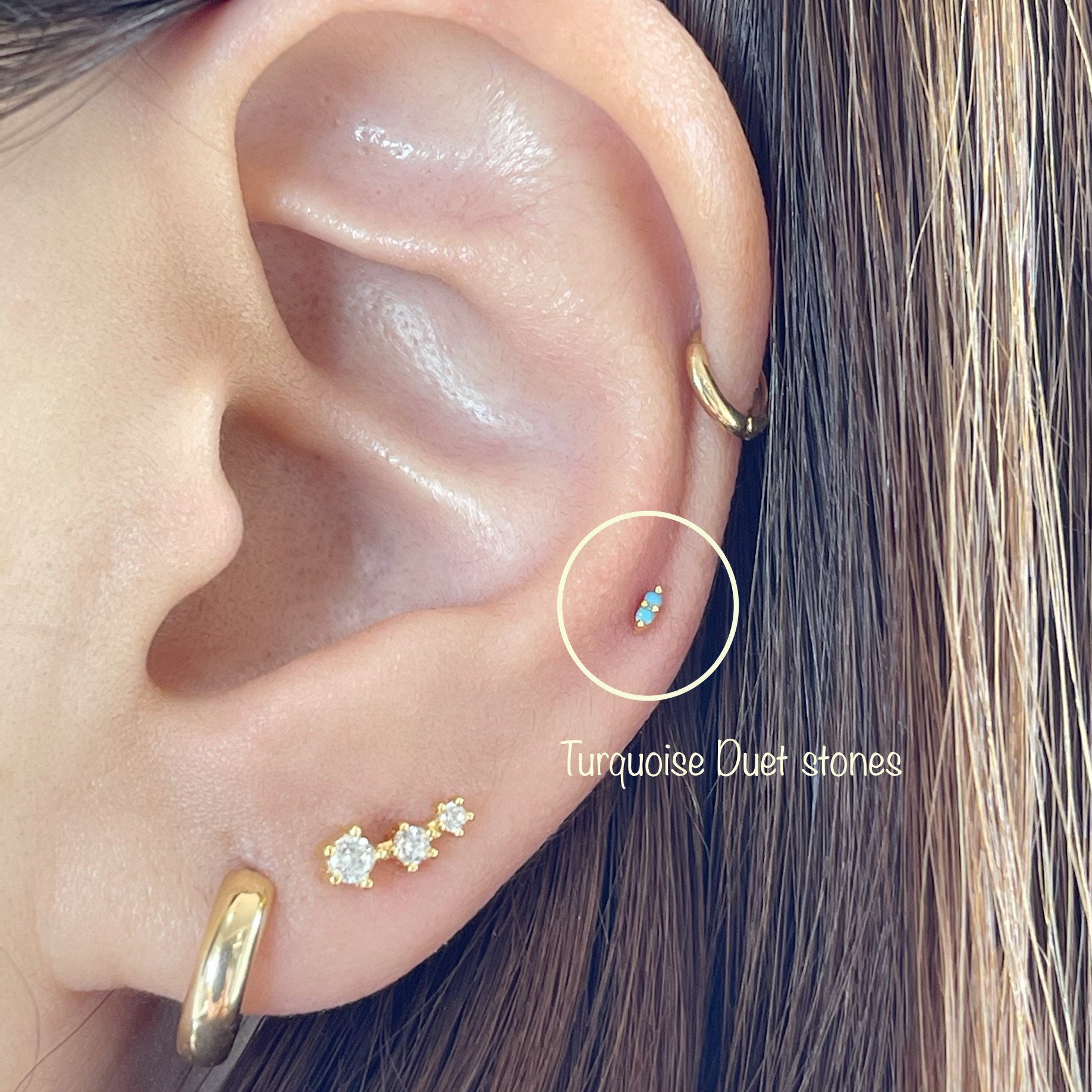 Buy Chunky Hoop Earrings, Small Hoop Earrings, Minimalist Hoop, Cartilage  Hoop, Tiny Gold Hoops, Dainty Hoop, Helix, Gold Chunky Huggies, Tragus  Online in India - Etsy