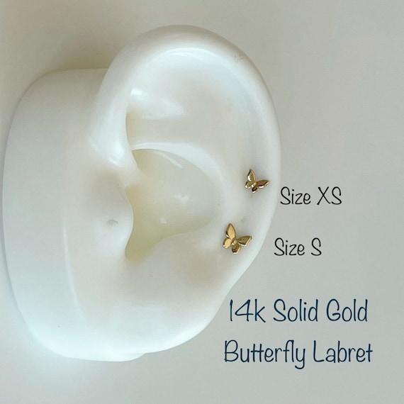 Butterfly labret on sale