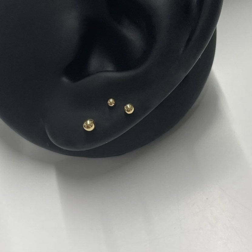 LeRoi - Ball Threaded End in Gold from Leroi - Infinite Body