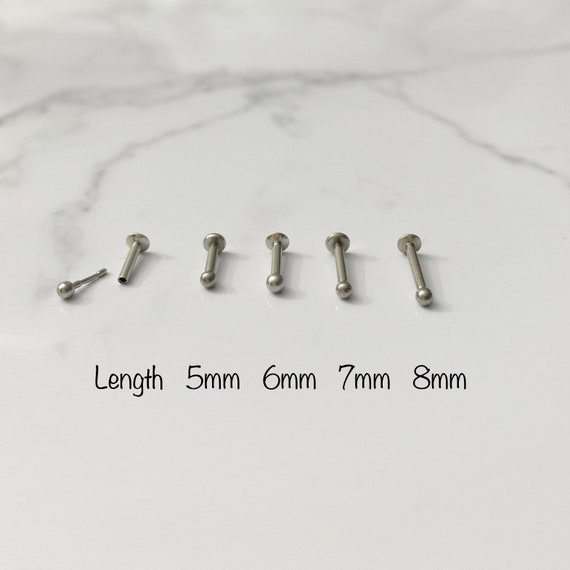 20 gauge labret nose stud outlet