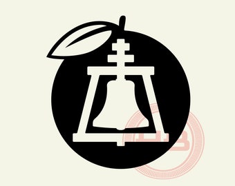 Best Selling Digital Download City of Riverside Orange Bell California Raincross Symbol .jpg .png .svg Rain Cross Junipero Cricut Southern