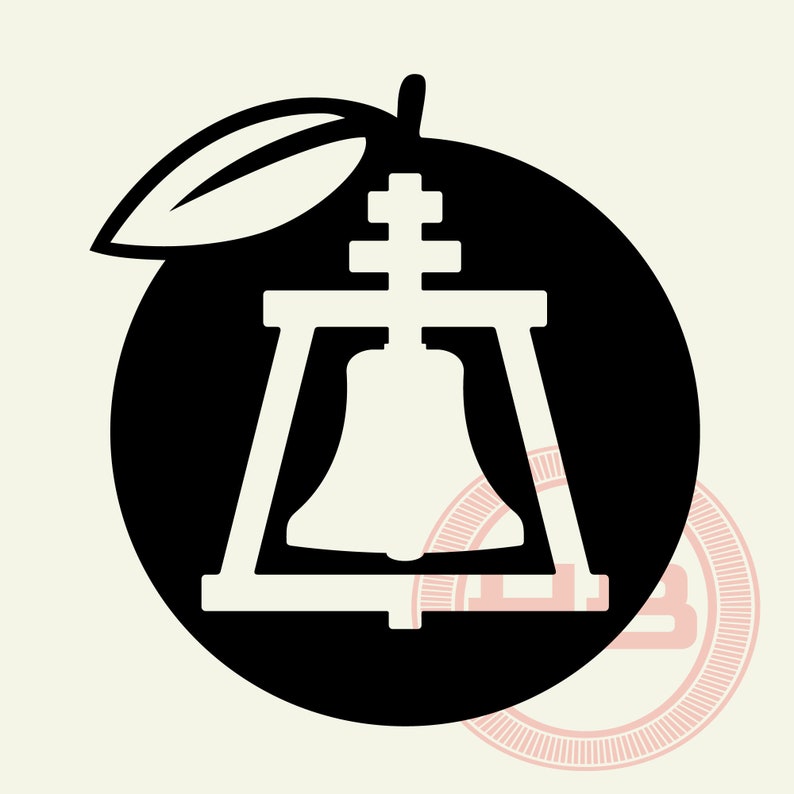 Best Selling Digital Download City of Riverside Orange Bell California Raincross Symbol .jpg .png .svg Rain Cross Junipero Cricut Southern
