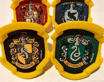 Harry Potter Cupcake Toppers - 12 - Cupcake Topper Rings, Harry Potter Cake Toppers, Birthday Party Supplies Cupcake Toppers, Cupcakes Cake