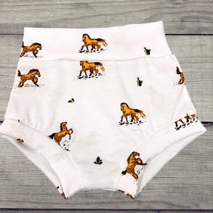 Horse Bummies, Bummies For Girls, High Waisted Shorts, Diaper Cover