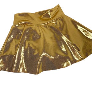 Metallic Gold Skirted Bummies, Gold High Waisted Bummies, Bummies For Girls, High Waisted Shorts, Diaper Cover