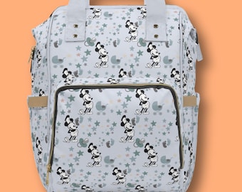 Disney Baby Mickey Mouse Diaper Backpack, New Mom Gift