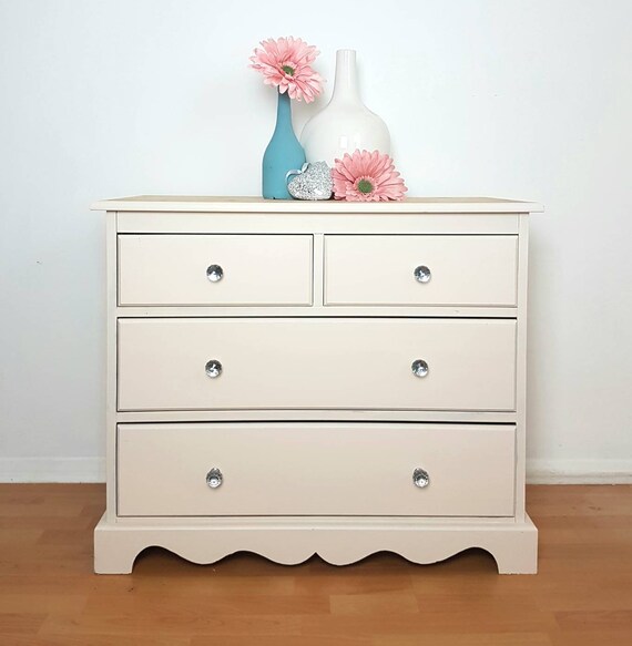 Sold Hand Painted Chest Of Drawers Bedroom Furniture Pine Etsy