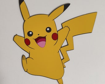 Pikachu car magnet fridge magnet