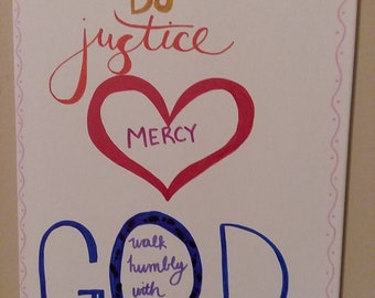 CUSTOMIZABLE Scripture Sign