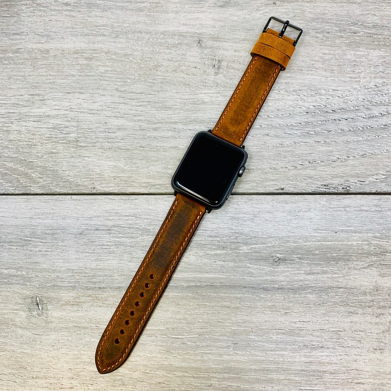 Apple Watch Band Leather Watch Band Iwatch Band Free Etsy