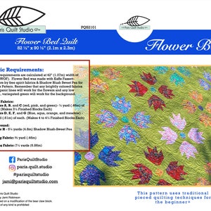 Flower Bed Quilt Pattern