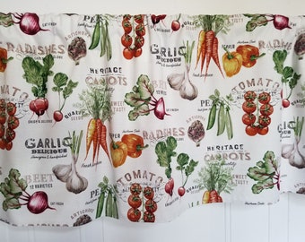 Vegetable Curtain Etsy
