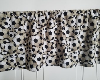 Soccer Valance Etsy