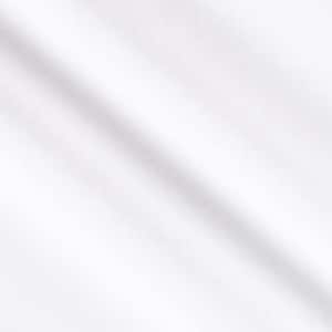 May include: A plain white fabric background with a subtle diagonal crease.