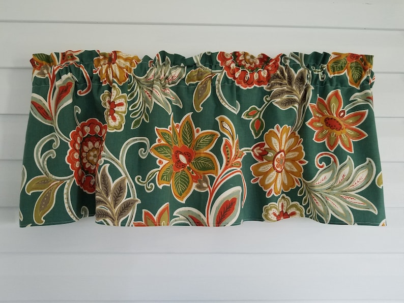 Home Essentials Teal Orange Red Green Burnt Orange Bedroom Etsy