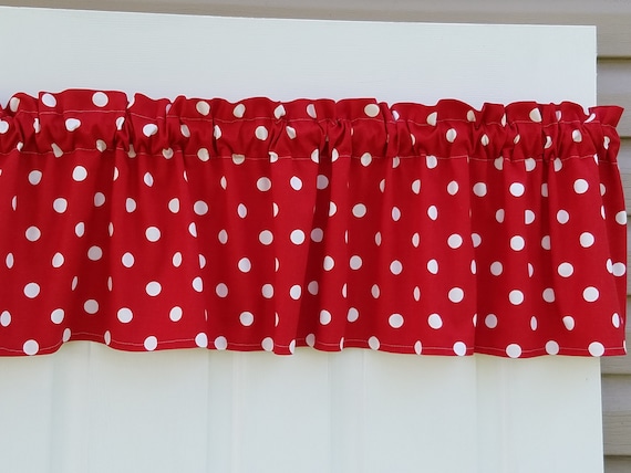 Premier Prints Lipstick Red And White Polka Dot Minnie Etsy