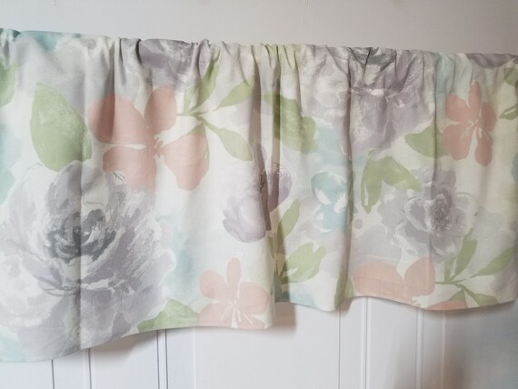 Cream Background Living Room Duck Cloth 42 Valance Curtain Bedroom