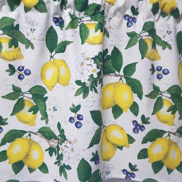 Lemon Curtains Etsy