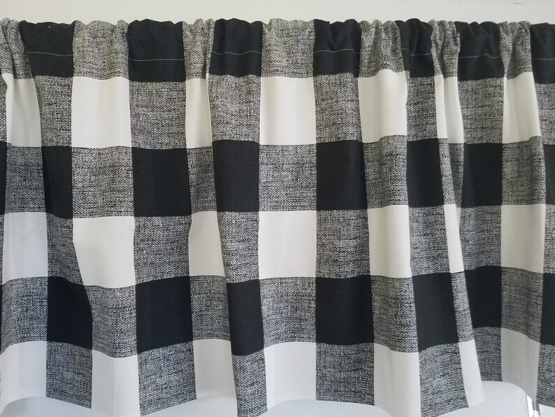 Black and White Buffalo Check Kitchen Bathroom Panels Etsy