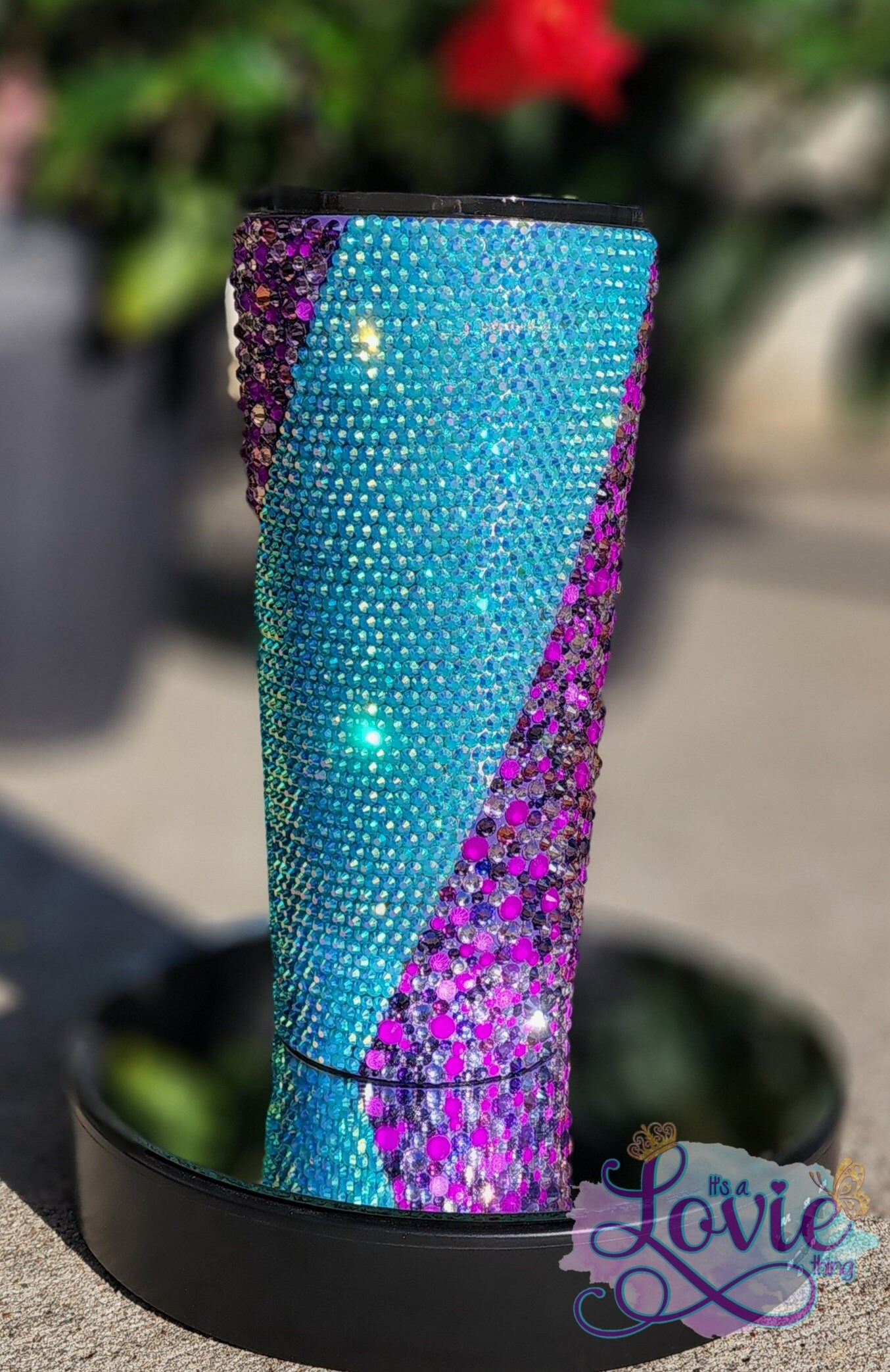 24 Oz Rhinestone Tumbler - Etsy