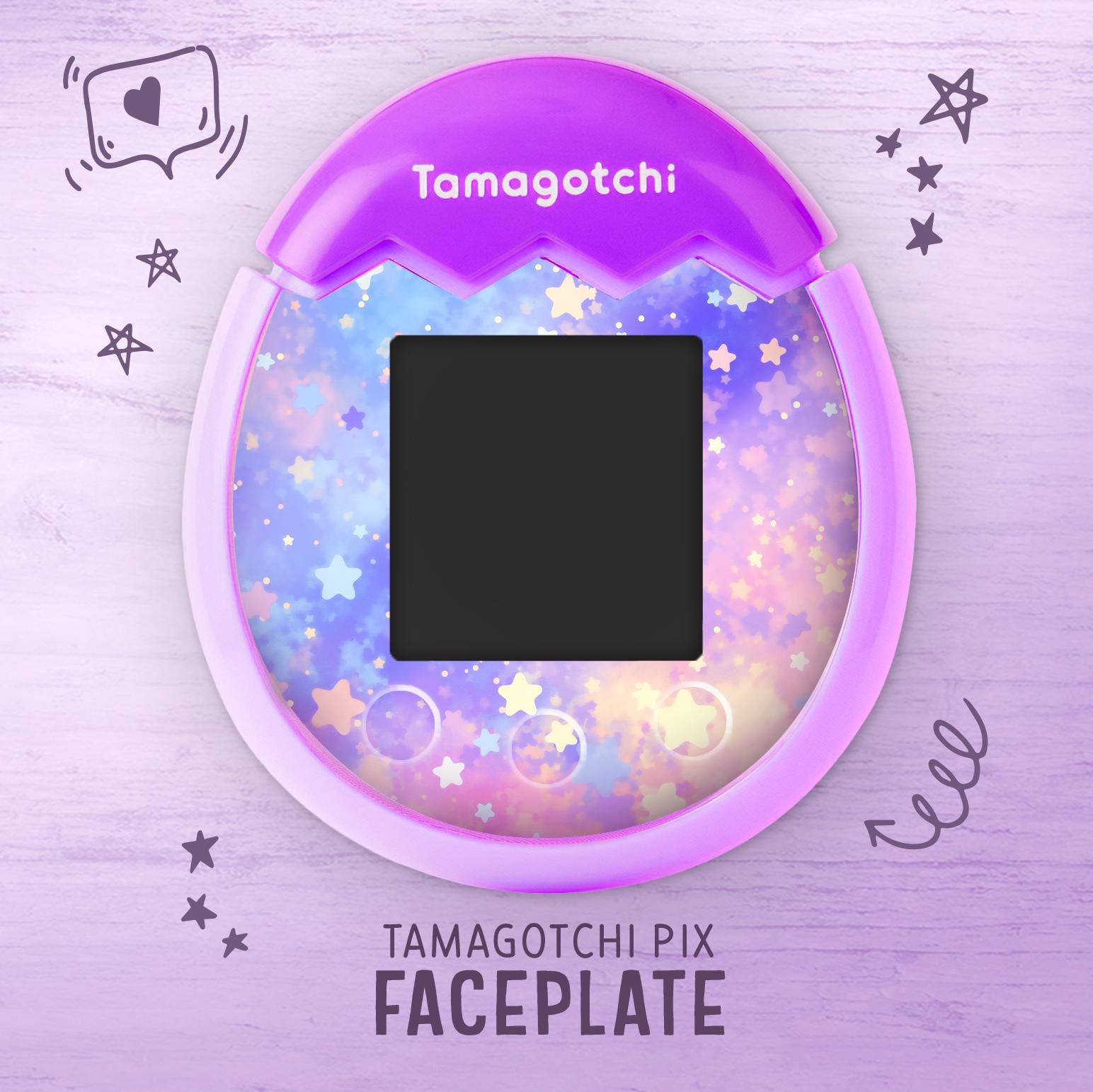 Tamagotchi Pix Faceplate - Etsy