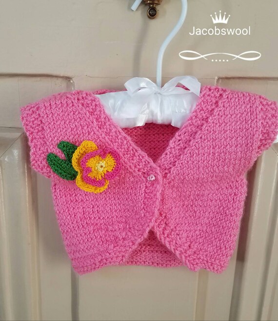 baby girl pink sweater
