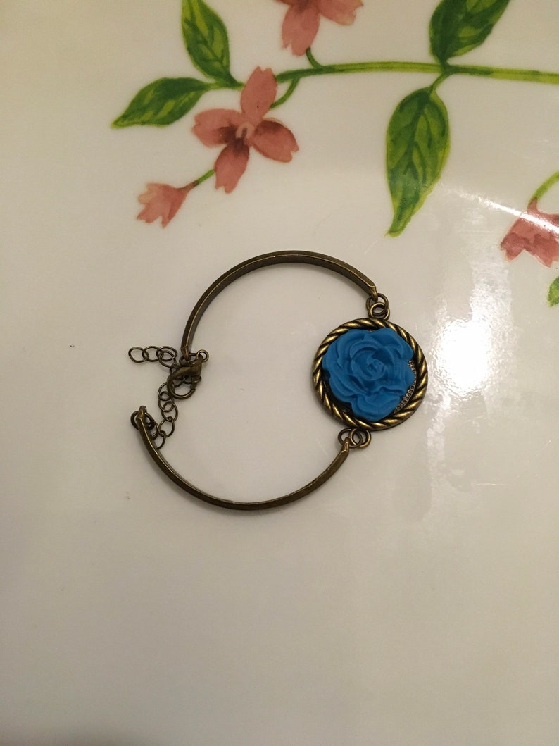 Bronze Rose Bracelet