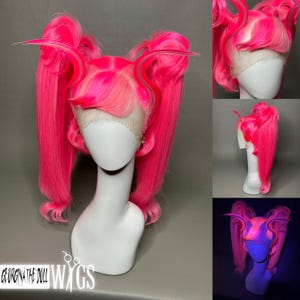 Styled Wig “MARIKO THE ELF” GeorginatheDollWigs Custom Wig Styling 2-3 Month Turnaround Made to Order