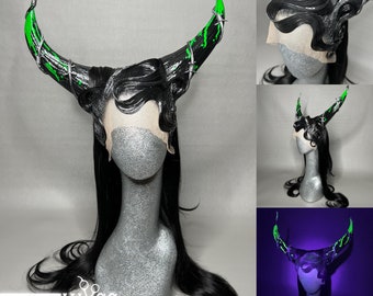 Styled Wig “THE DEMON MARTYR” GeorginatheDollWigs Custom Wig Styling 2-3 Month Turnaround Made to Order