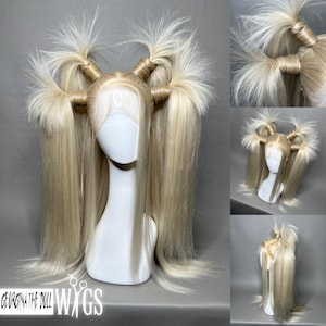 Styled Wig “BUBBLES 2000” GeorginatheDollWigs Custom Wig Styling 2-3 Month Turnaround Made to Order