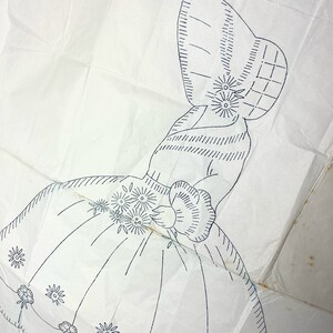 Cute Floral Hand Embroidery Pattern, Stick and Stitch Transfer