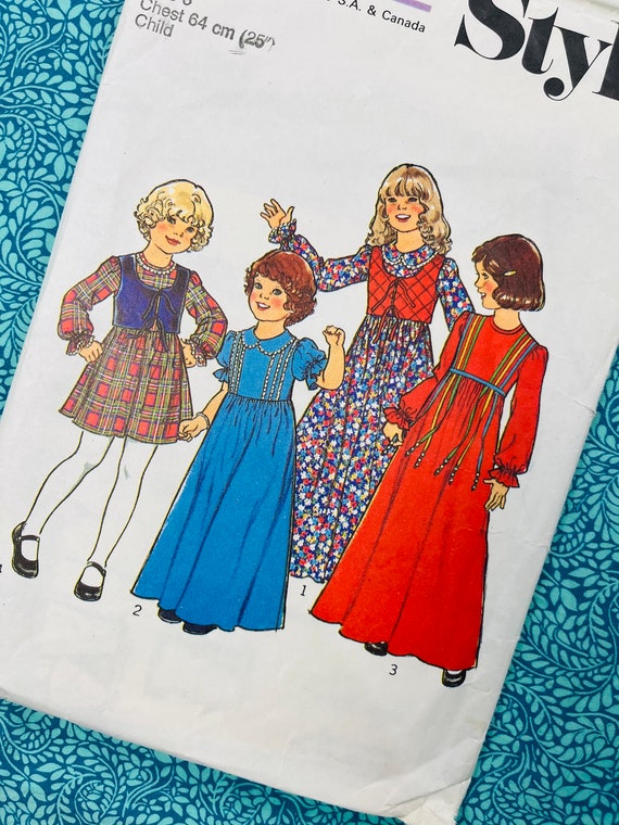 Girls 70s dress hotsell