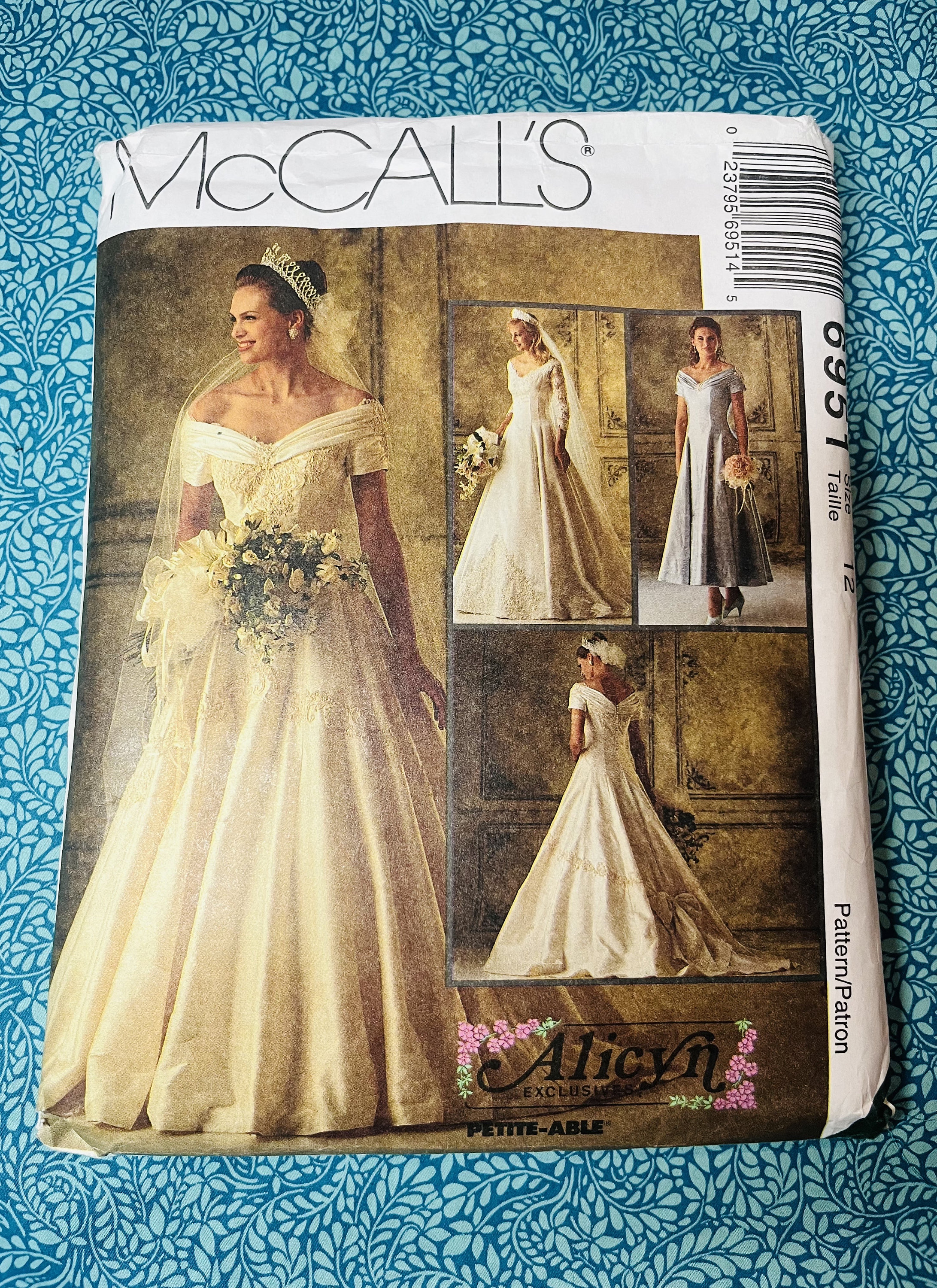 Bust 34” Vintage 90s Mccalls Sewing Pattern 6951 Romantic