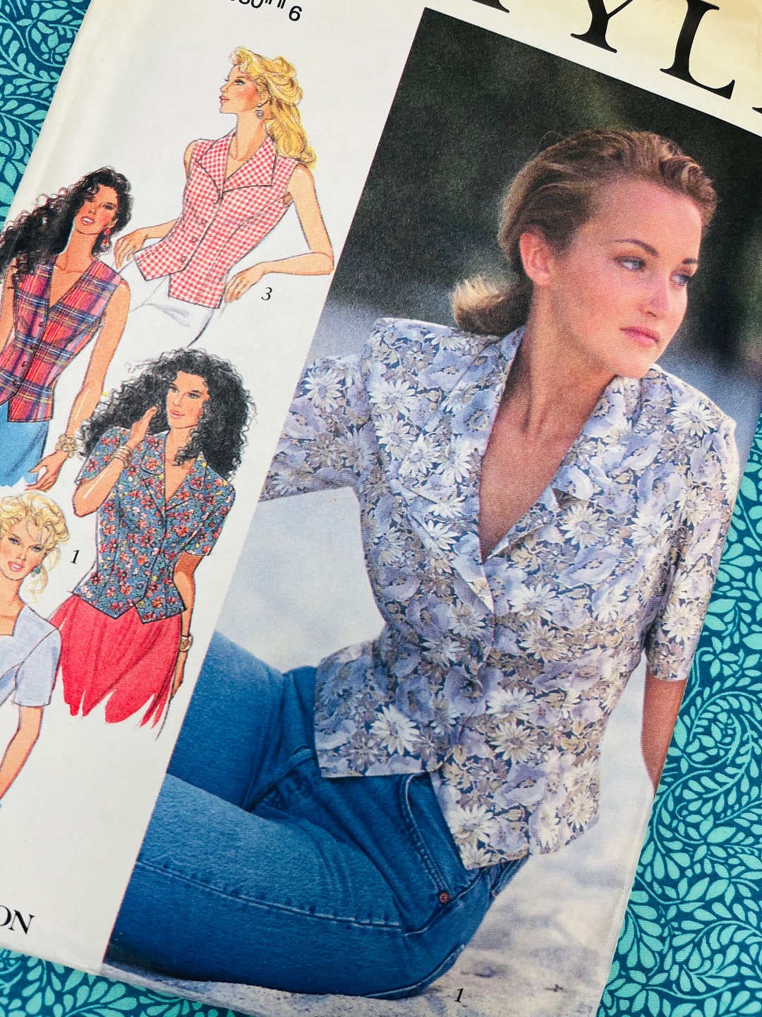 Bust 31.5-40” Vintage Uncut 90s Style Sewing Pattern 2294, Ladies ...