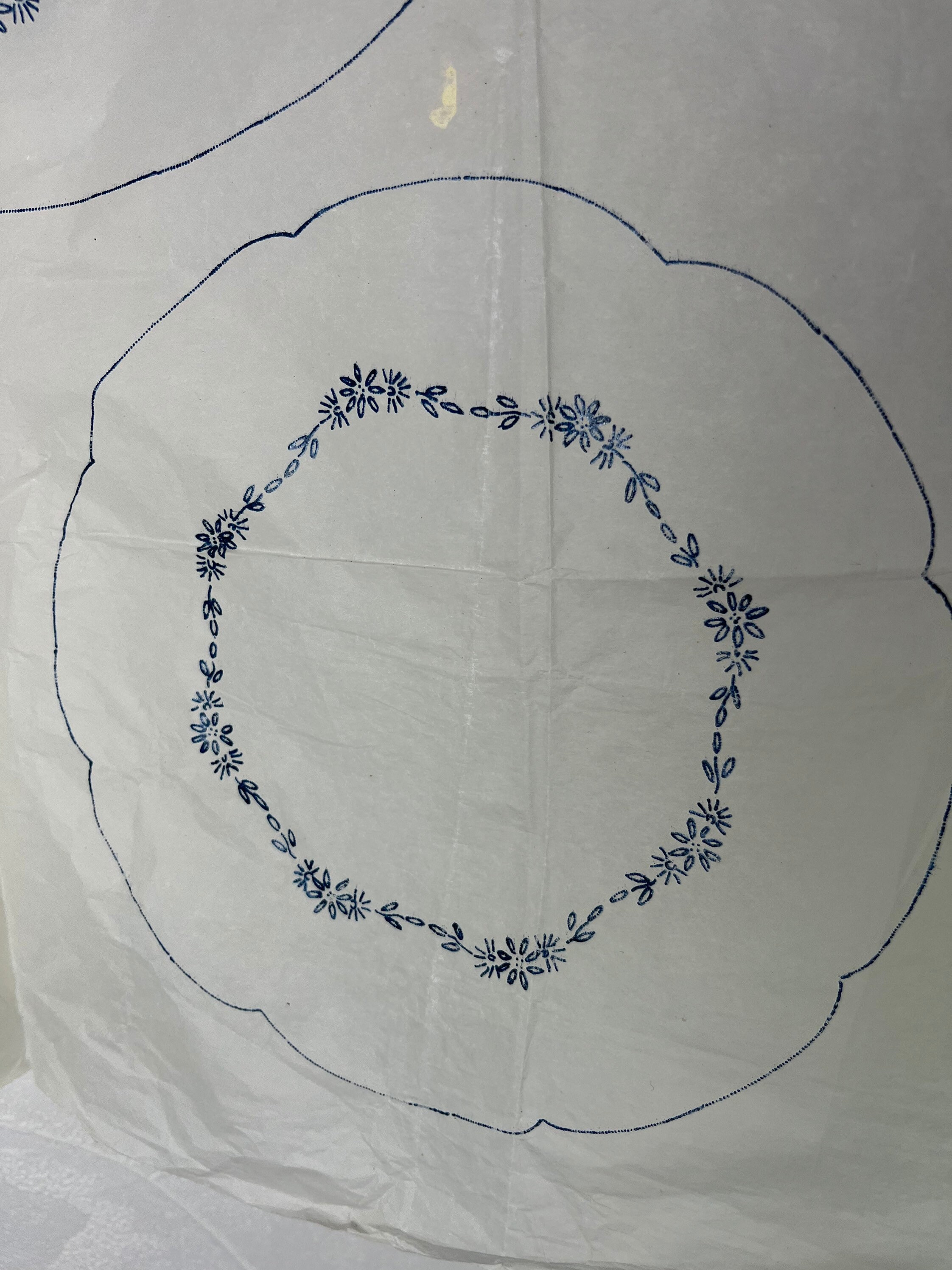 Vintage Briggs Needlecraft Embroidery Transfer 49011 for Dressing Table