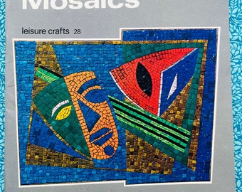 70s Book Mosaics by Leisure Crafts, Introduction to Mosaic Techniques