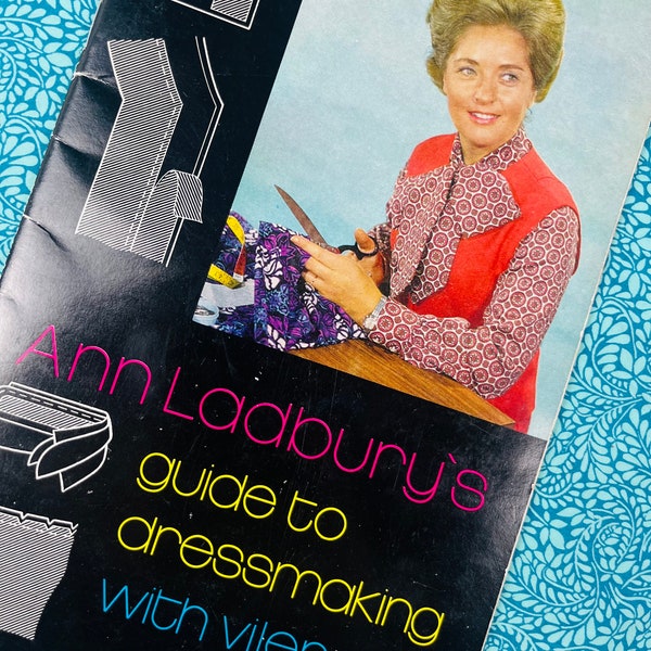 Vintage 1970er Jahre Ann Ladbury's Guide to Dressmaking With Vilene Book, Guide to Interfaces