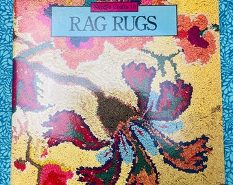 Vintage Rag Rugs Booklet by Nora Pearse – 32 Pages of Hooked Rug Techniques & Designs
