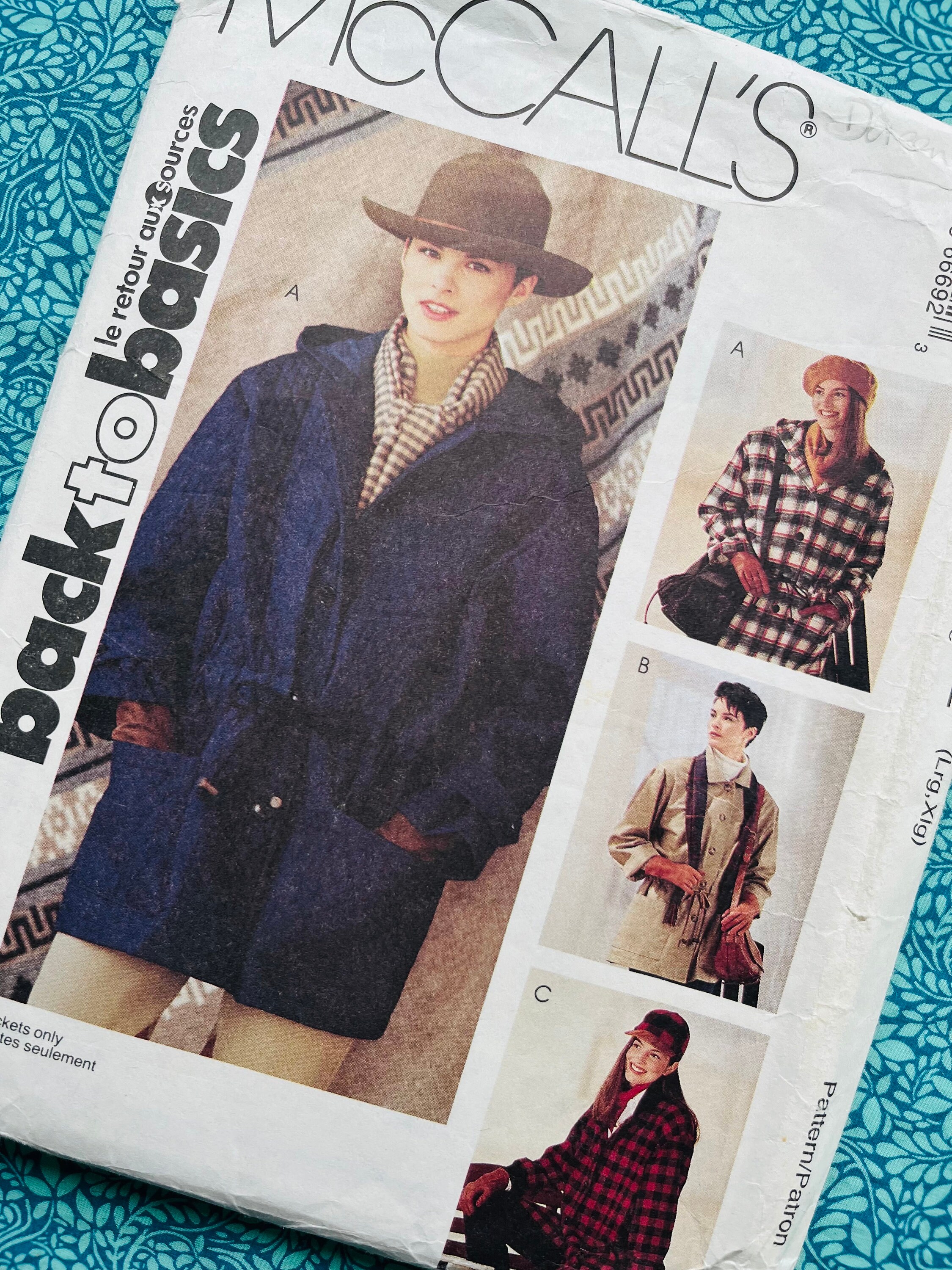 90s Patterned Parka - Etsy