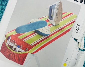 Uncut Kwik Sew Sewing Pattern 3571, Ironing Board Cover, Caddy, Pressing Ham and Sleeve Roll,