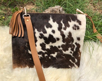 cowhide purses and wallets