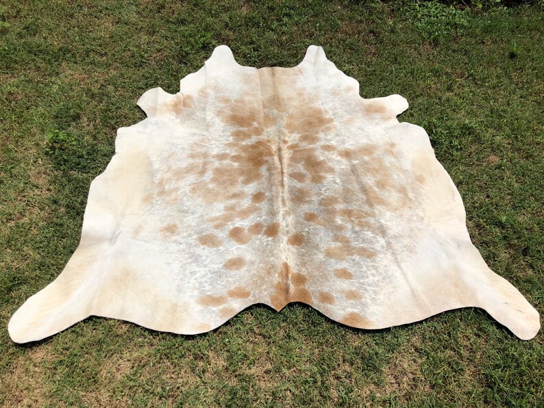 Small Cowhide Rugs Gray Brown Real Hair On Cow Hide Skin Area Etsy
