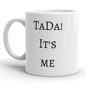 Taza de café humorístico de juego, pregunta al frente, regalo para compañero de trabajo egoísta, regalo para novio, novia, cónyuge de regalo de broma, me sorprende
