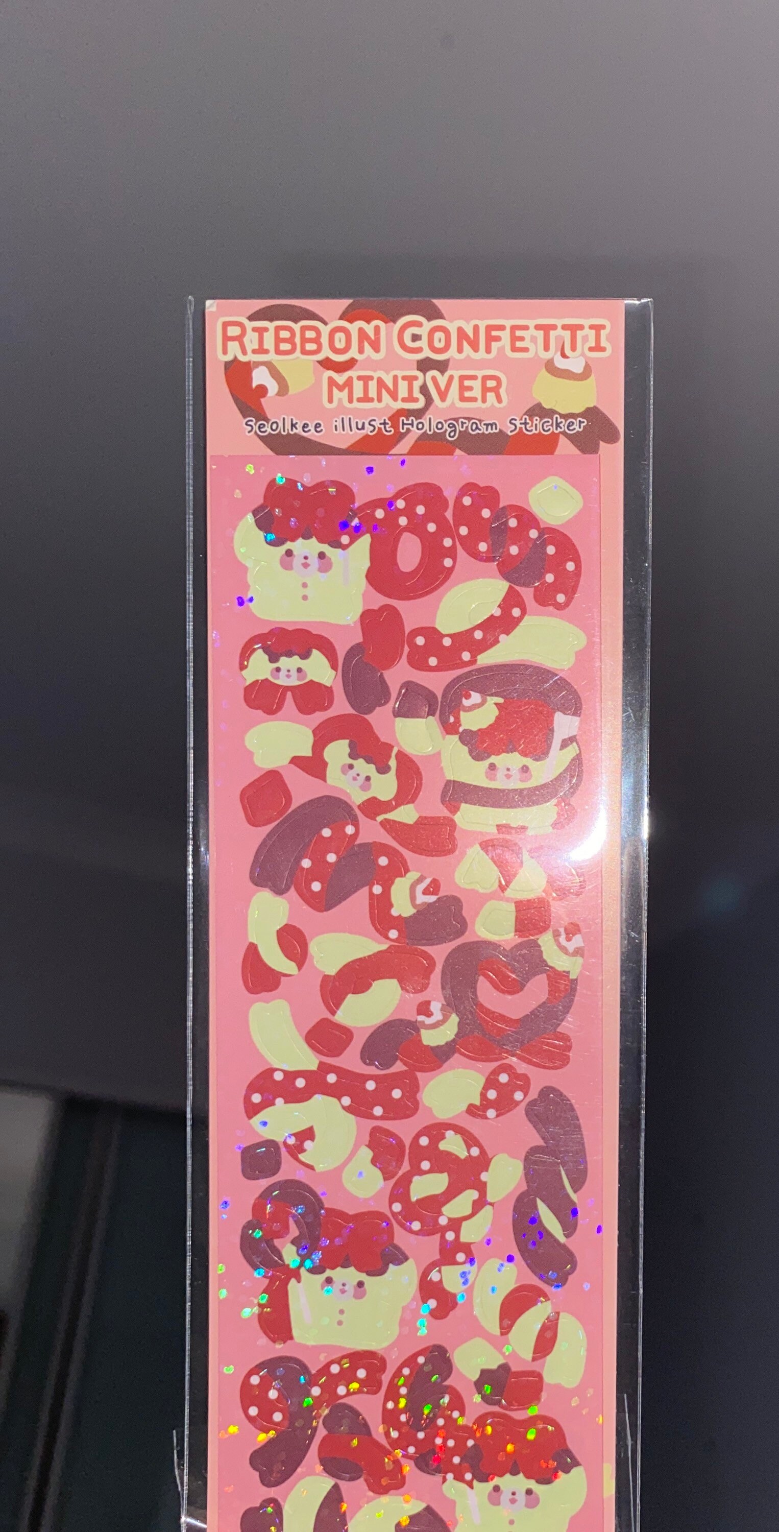 Cute decorated toploader stickers for kpop photocards Etsy