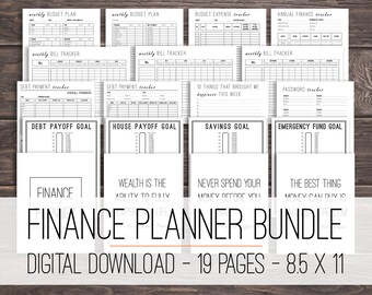 printable budget etsy