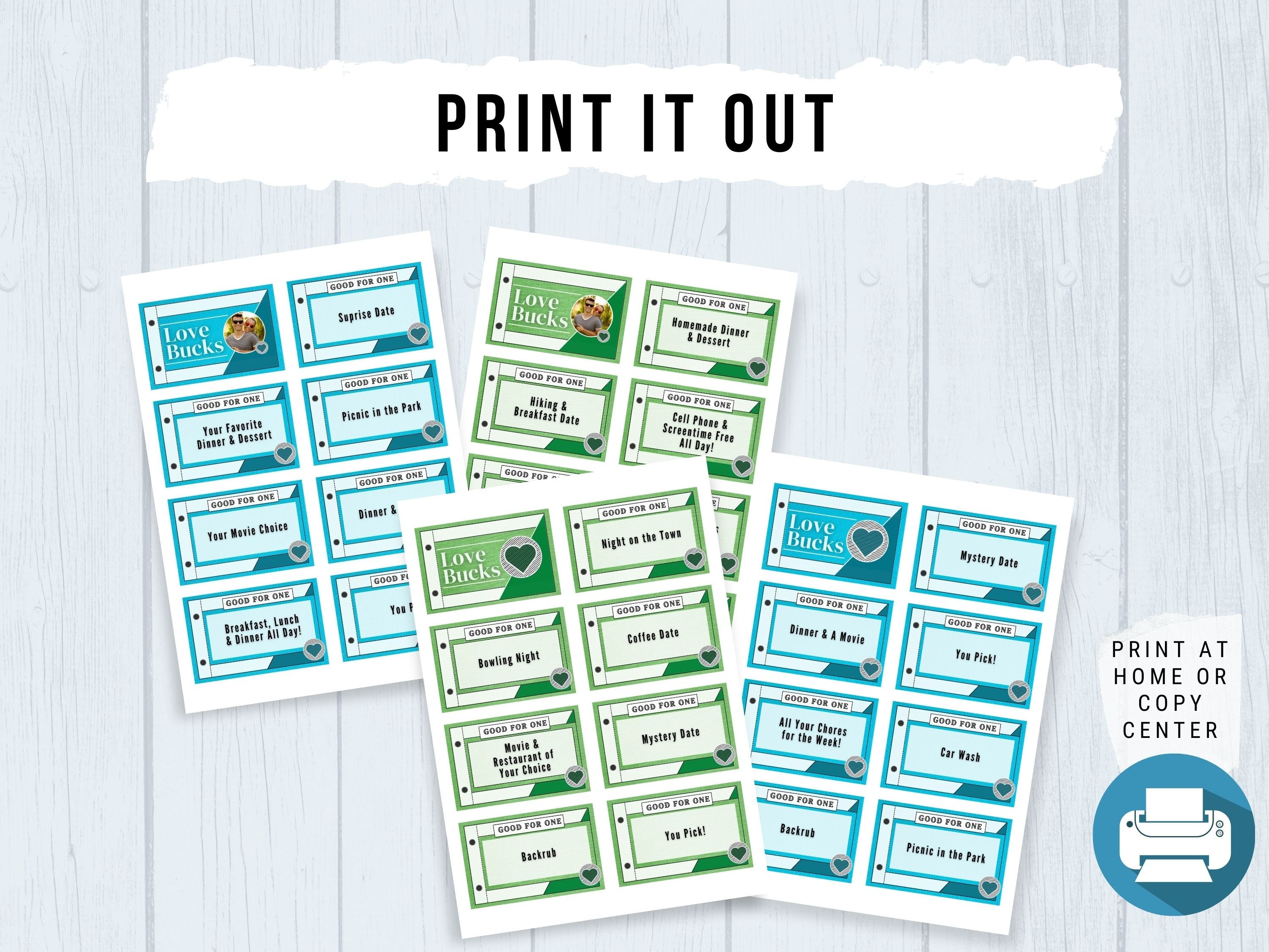 Editable Coupon Book Printable, Love Bucks, Printable Coupon Book ...